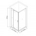 Душ кабина, прозрачно стъкло, 90х90 см., хром